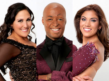 DWTS, Ricki Lake, J.R. Martinez, Hope Solo DWTS, Ricki Lake, J.R. Martinez, Hope Solo